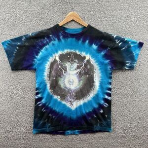 Eye Dye Vintage  Richard BIffle Wizard Protector Harley  Tie T-Shirt Size Large
